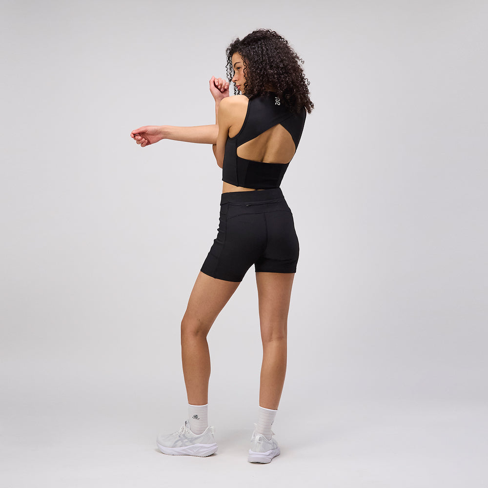 Stamina™ Iris Crop - Black