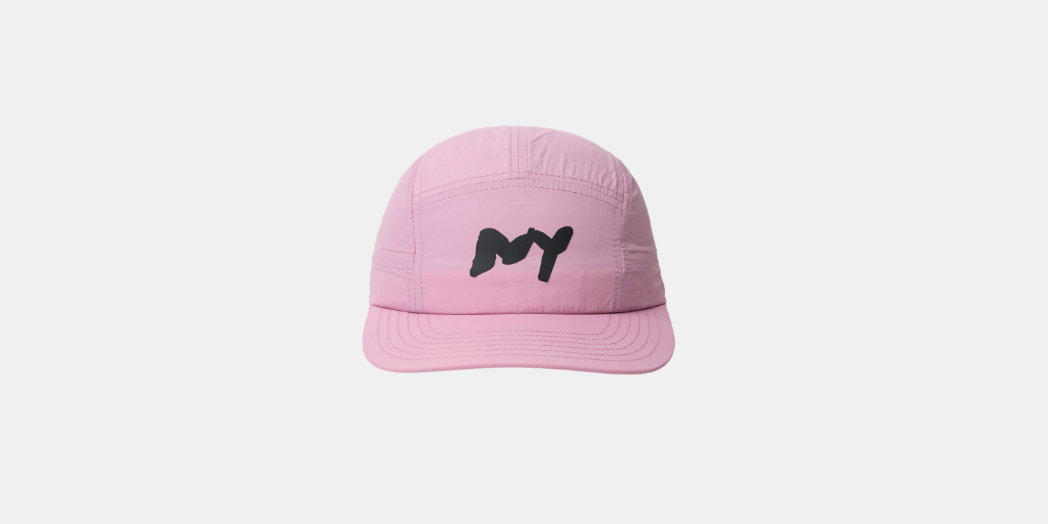 Nylon "Graffiti NY" Run Hat - Mauve