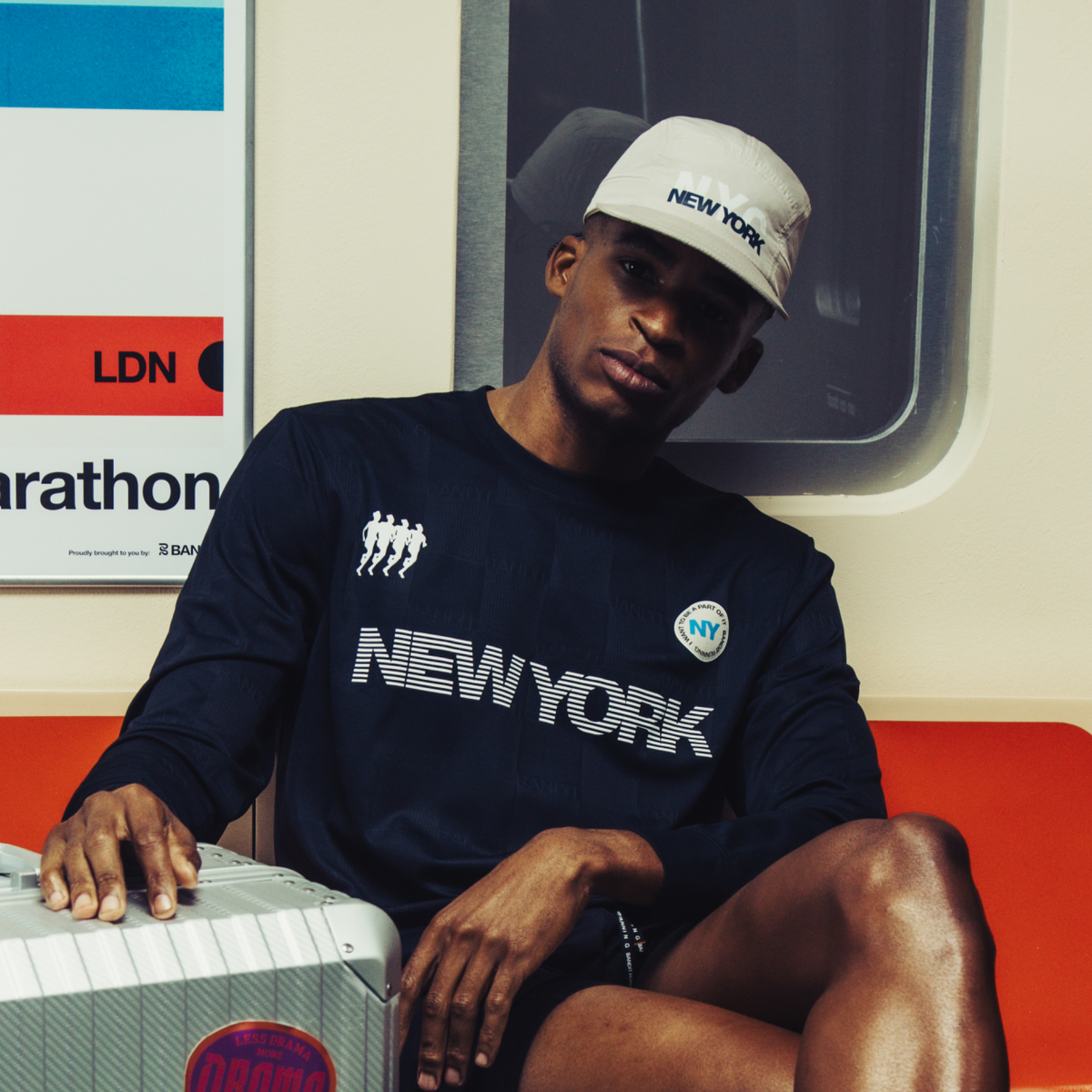 Run Hat NYCM Capsule - Oatmeal