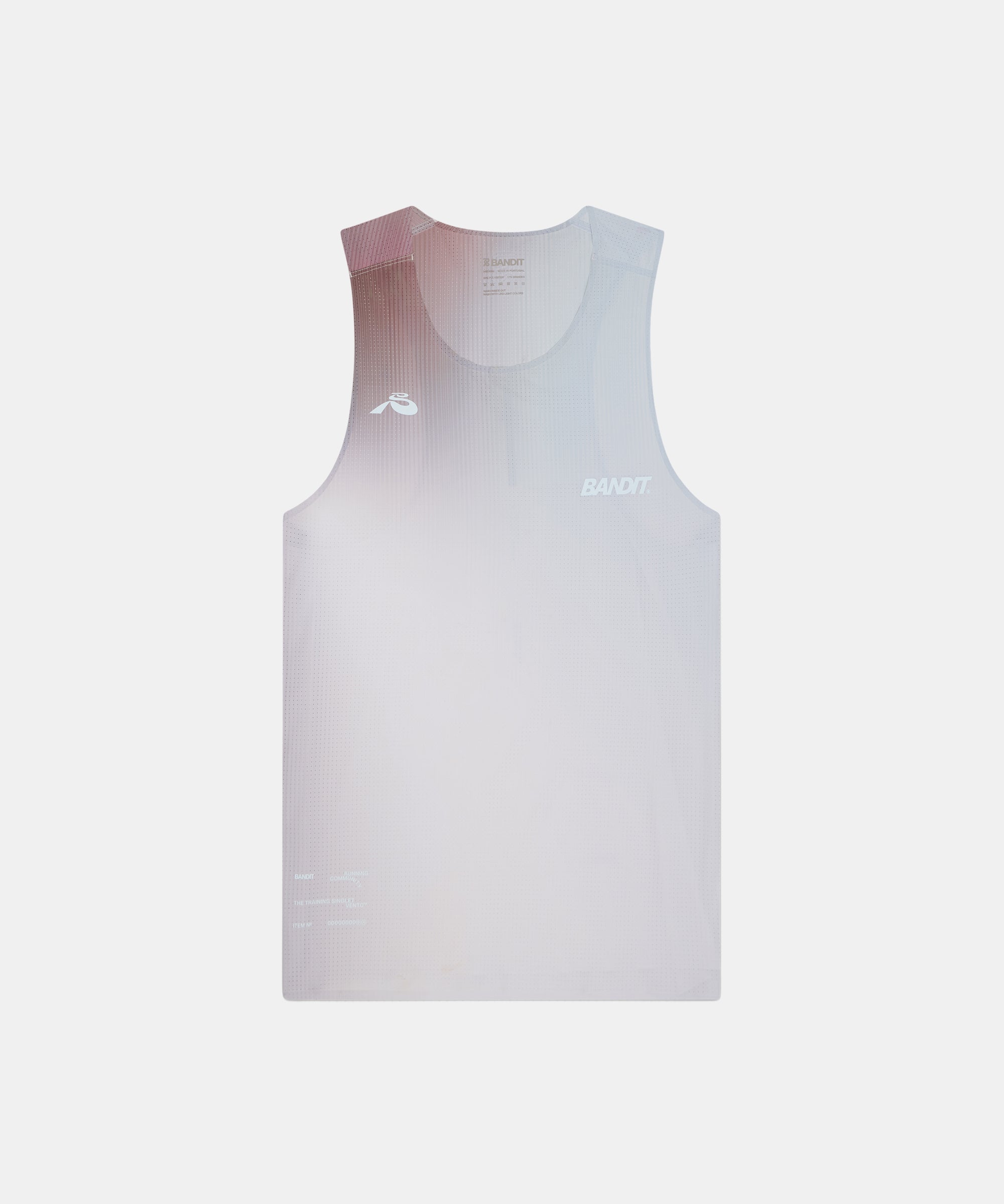 Vento™ Performance Singlet - Minty Blue Gradient