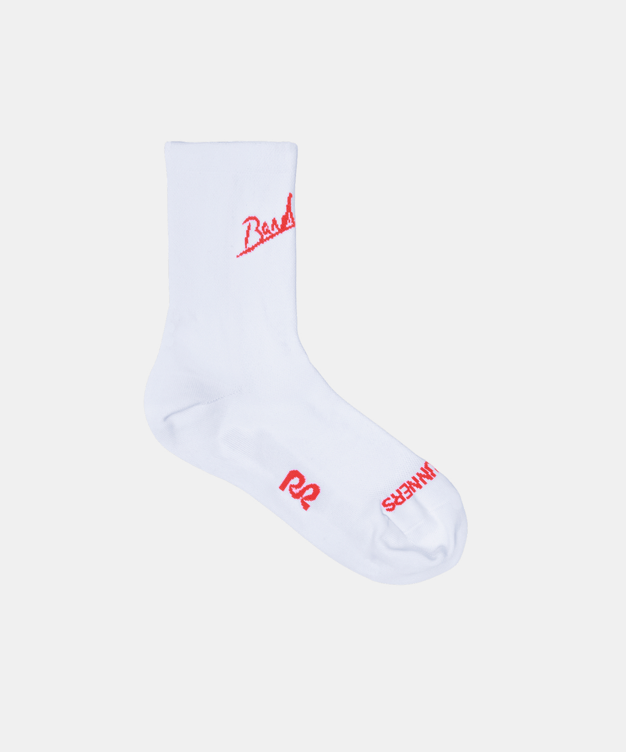 Lite Run™ "Signature" Socks - White / Intense Red (2 Pack)