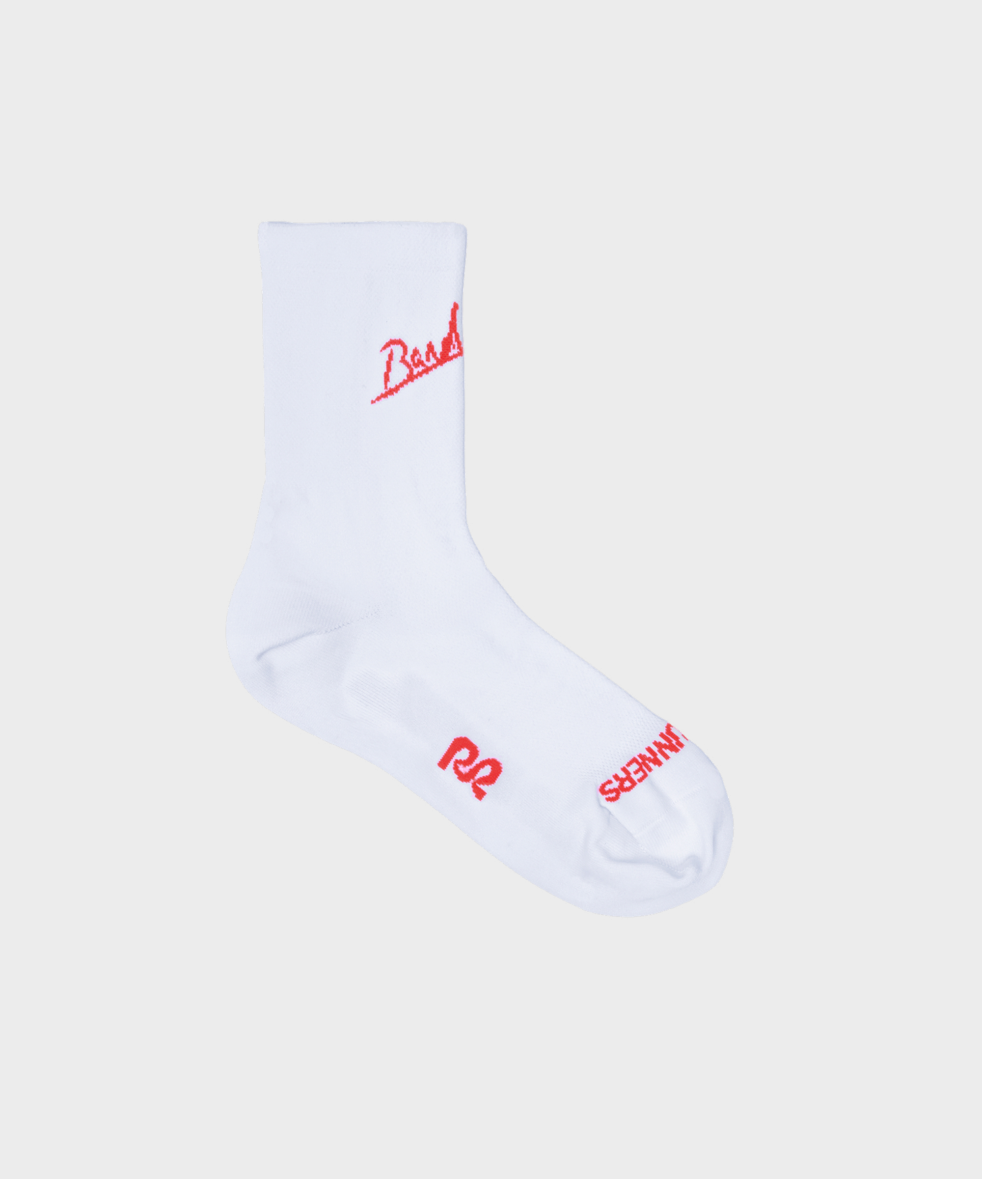 Lite Run™ "Signature" Socks - White / Intense Red (2 Pack)