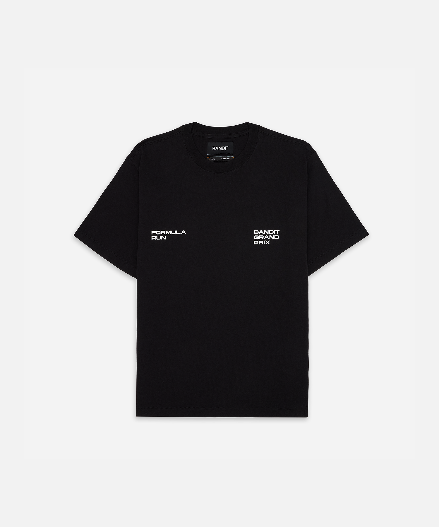Bandit Grand Prix "Formula Run" Cotton Tee - Black