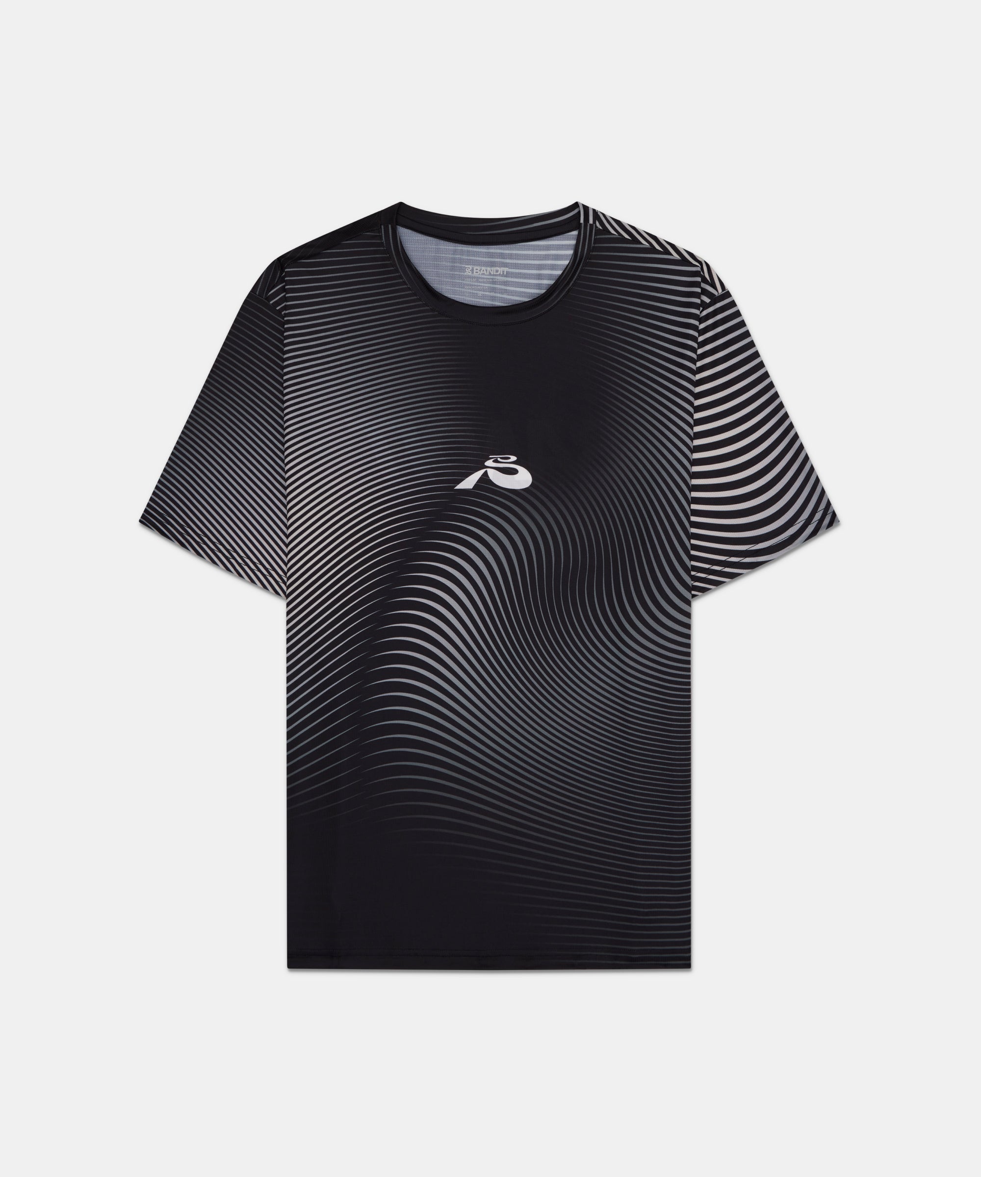 Drift™ Mirage Performance Tee - Black with Chalk Print