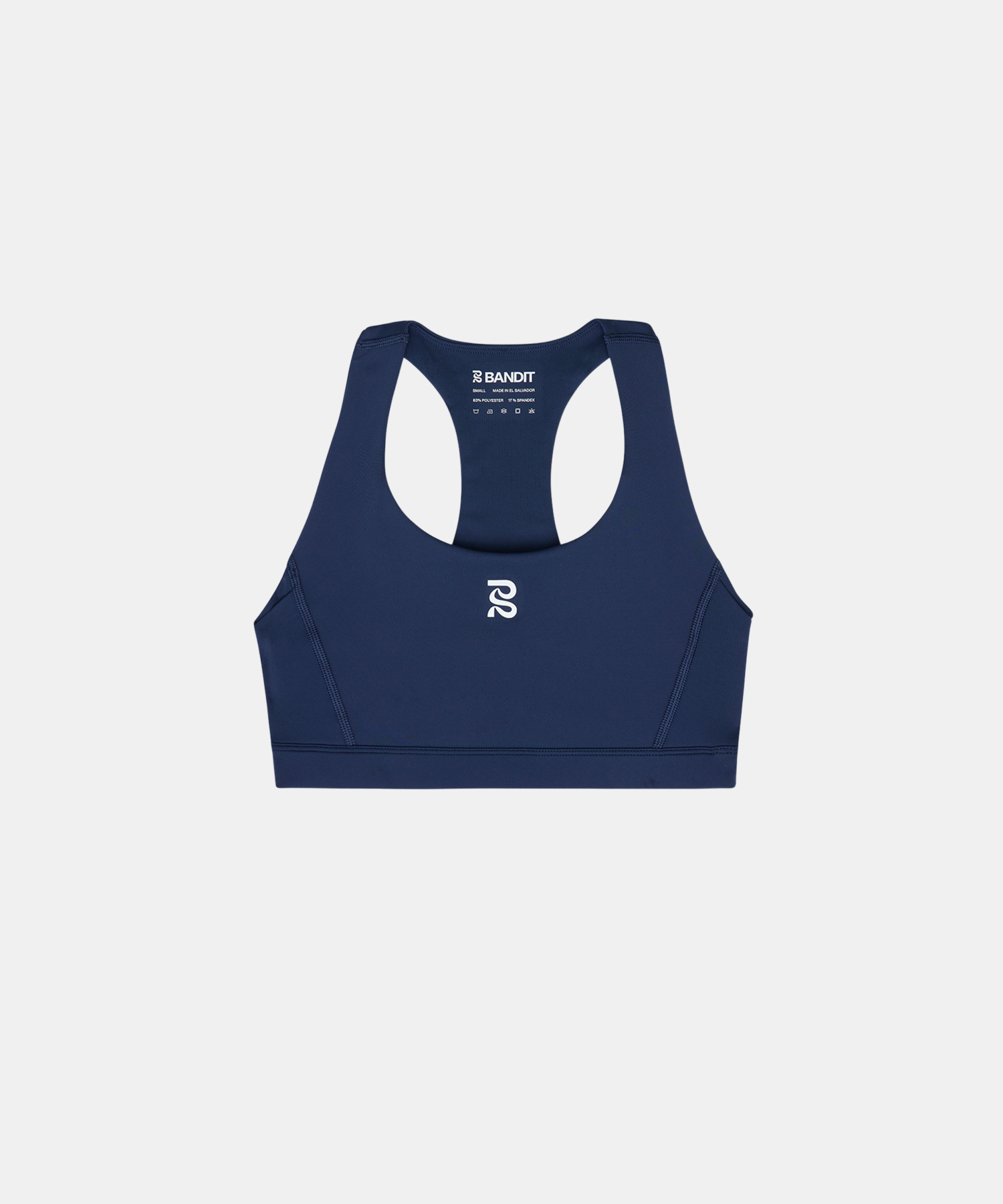 Stamina™ Scoop Neck Run Bra - NY Navy