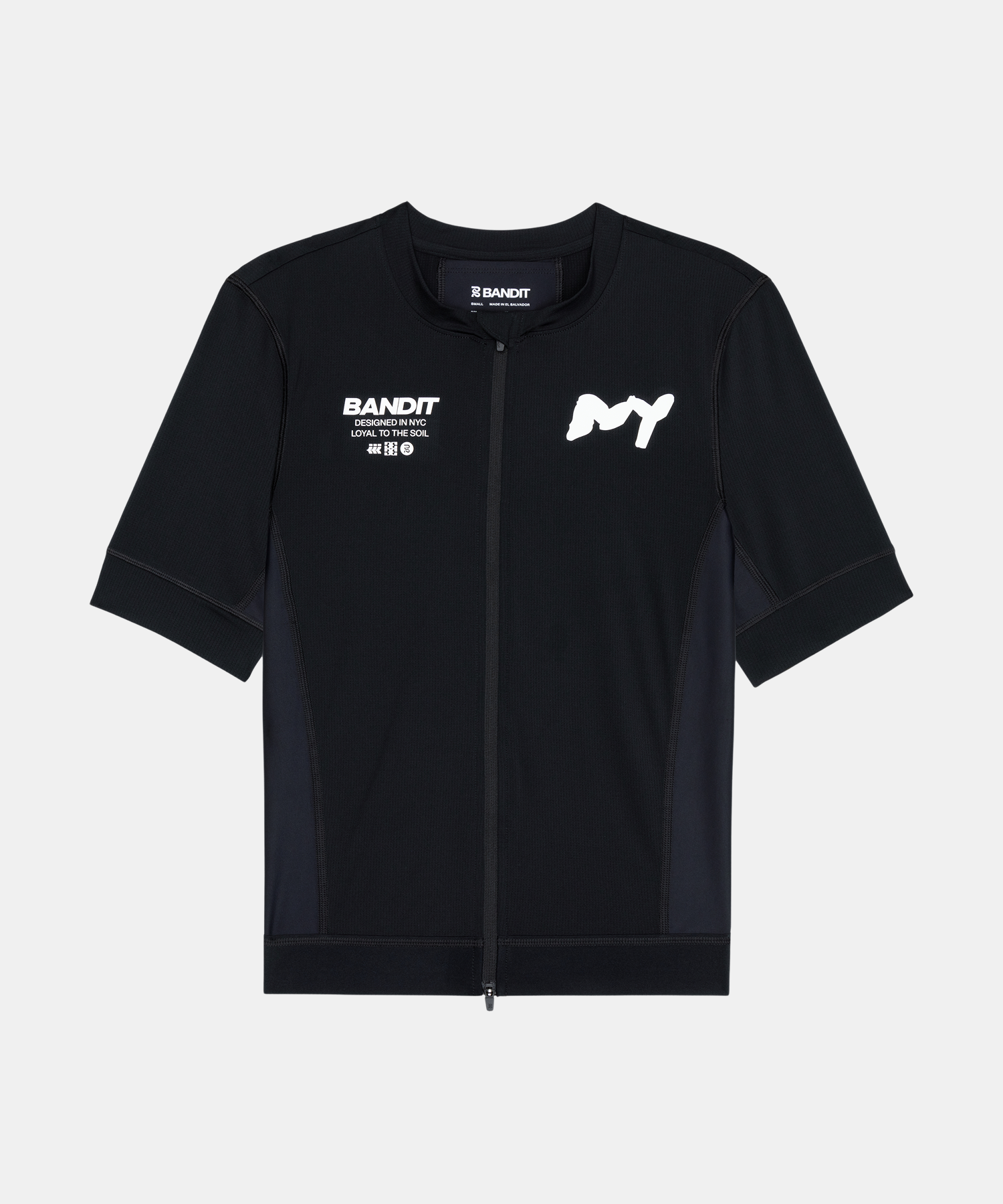 Ares™ Two-Way Zip Performance Tee - Black