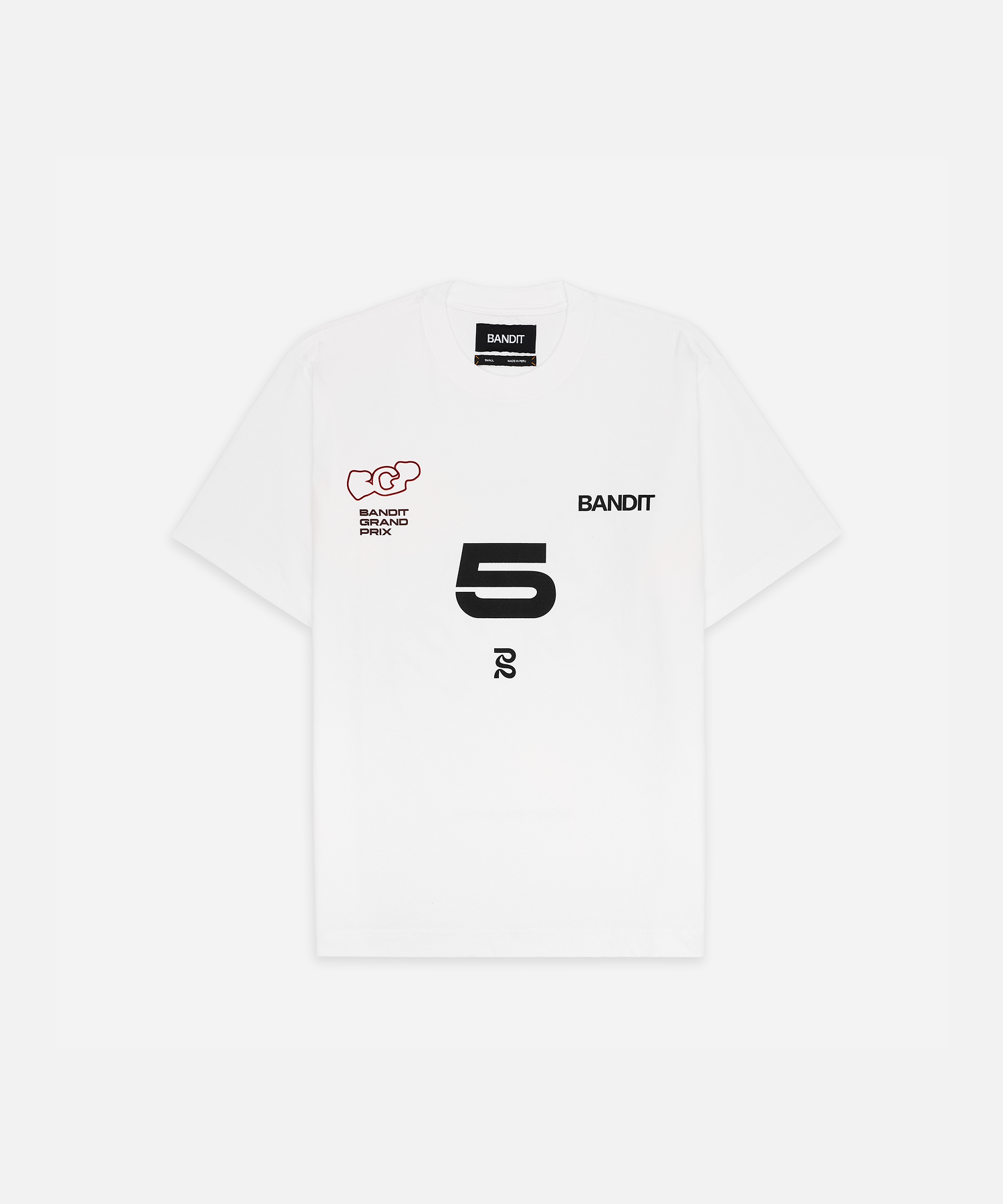Bandit Grand Prix Cotton Tee - White