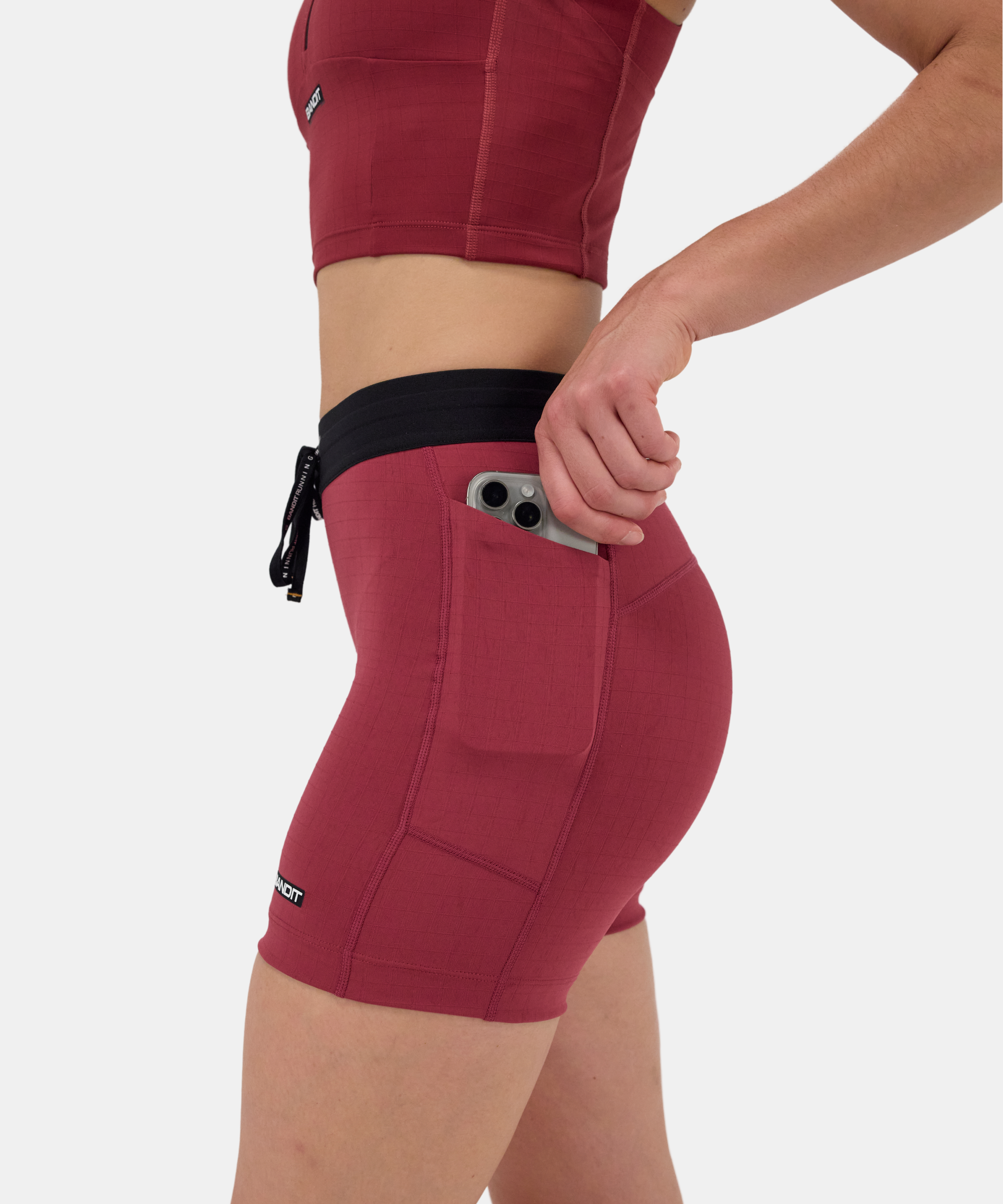 Gridlock™ 5" Compression Short, Women's - Berry
