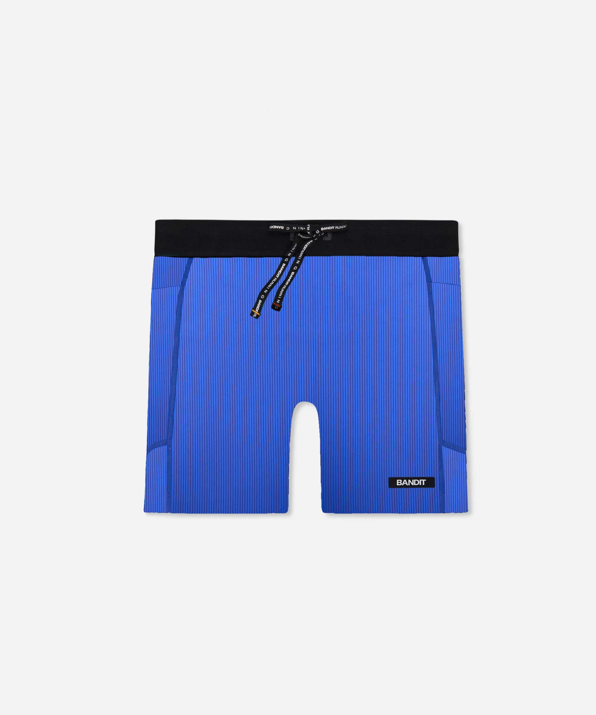Striped Cadence™ 5" Compression - Deep Peri Blue with Rust