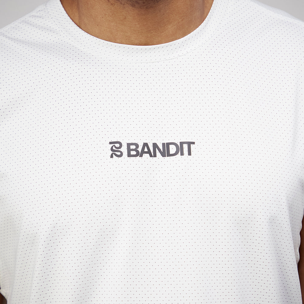 NanoMesh™ Men's Run Tank - White