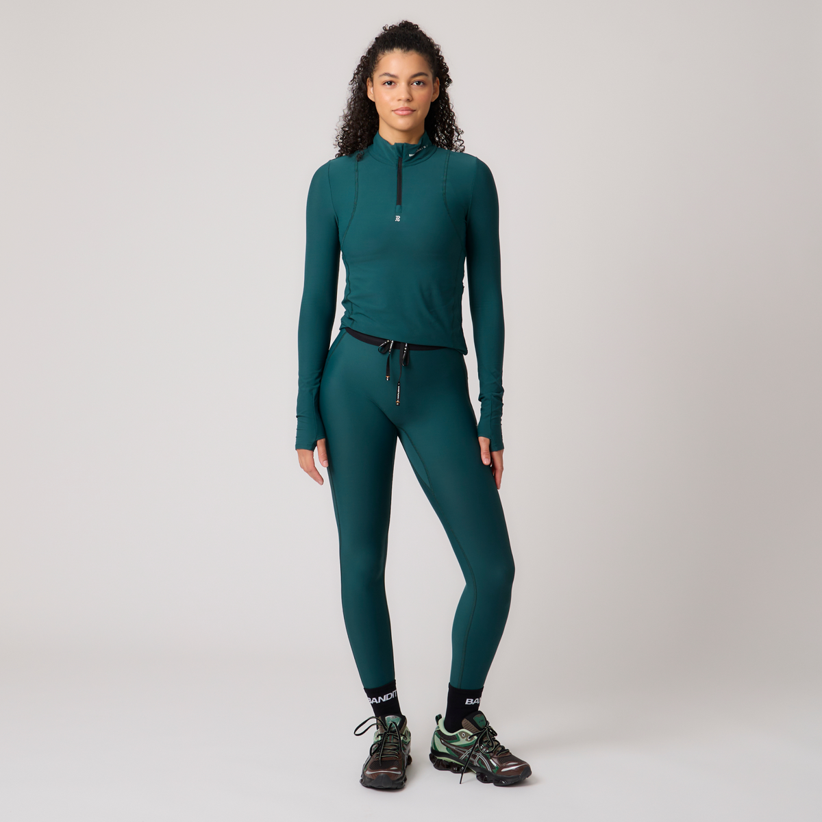 SoftSpeed™️ Cold Weather Quarter Zip - Women's, Pine