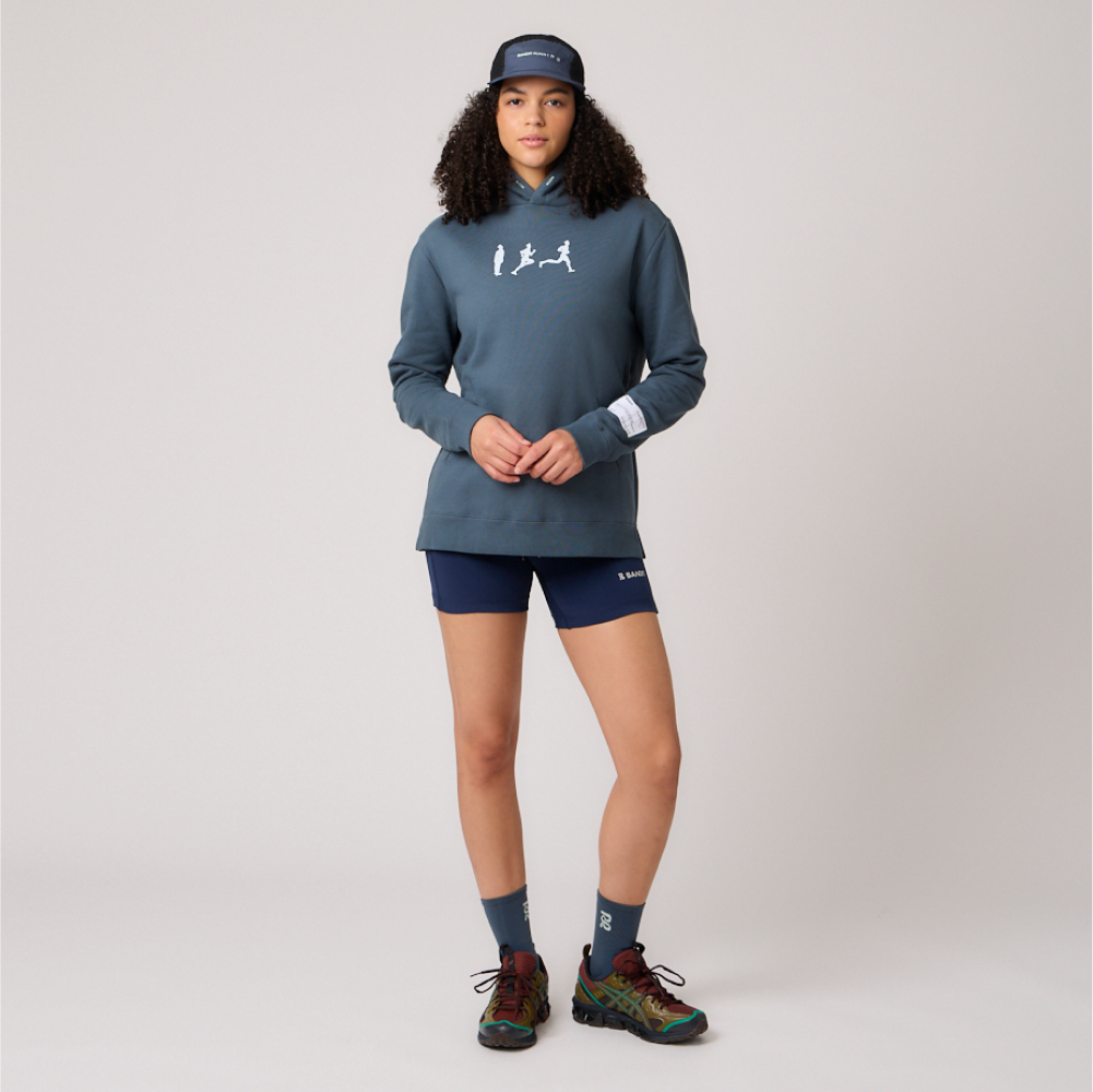 Lite Run™️ Current Quarter Socks - Storm Grey with Frost - 2 Pack