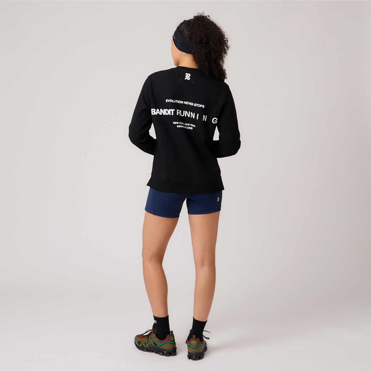 Cotton Fleece Community Crewneck - Unisex, Black