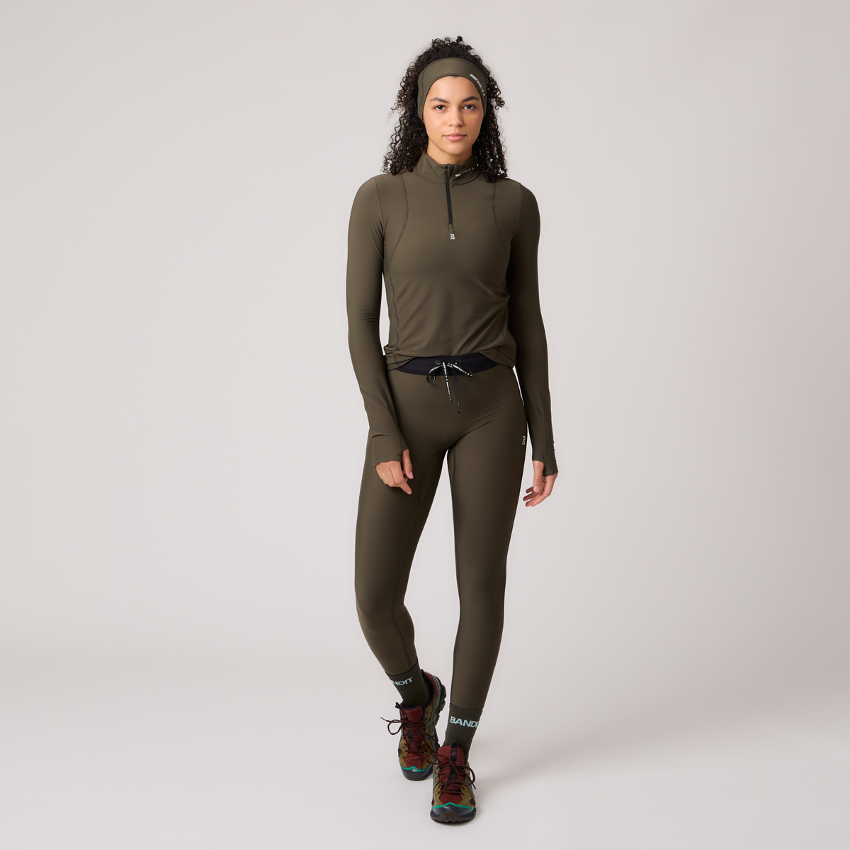 SoftSpeed™️ Cold Weather Quarter Zip - Women's, Olive