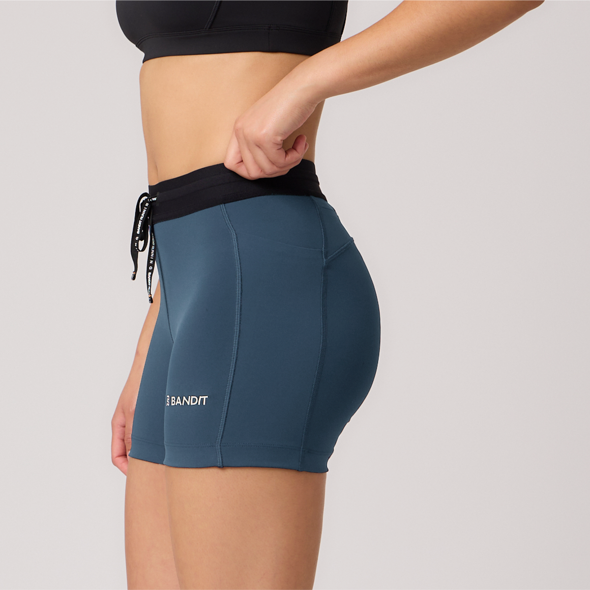 Stamina™ 5" Women's Compression Shorts - Storm Grey