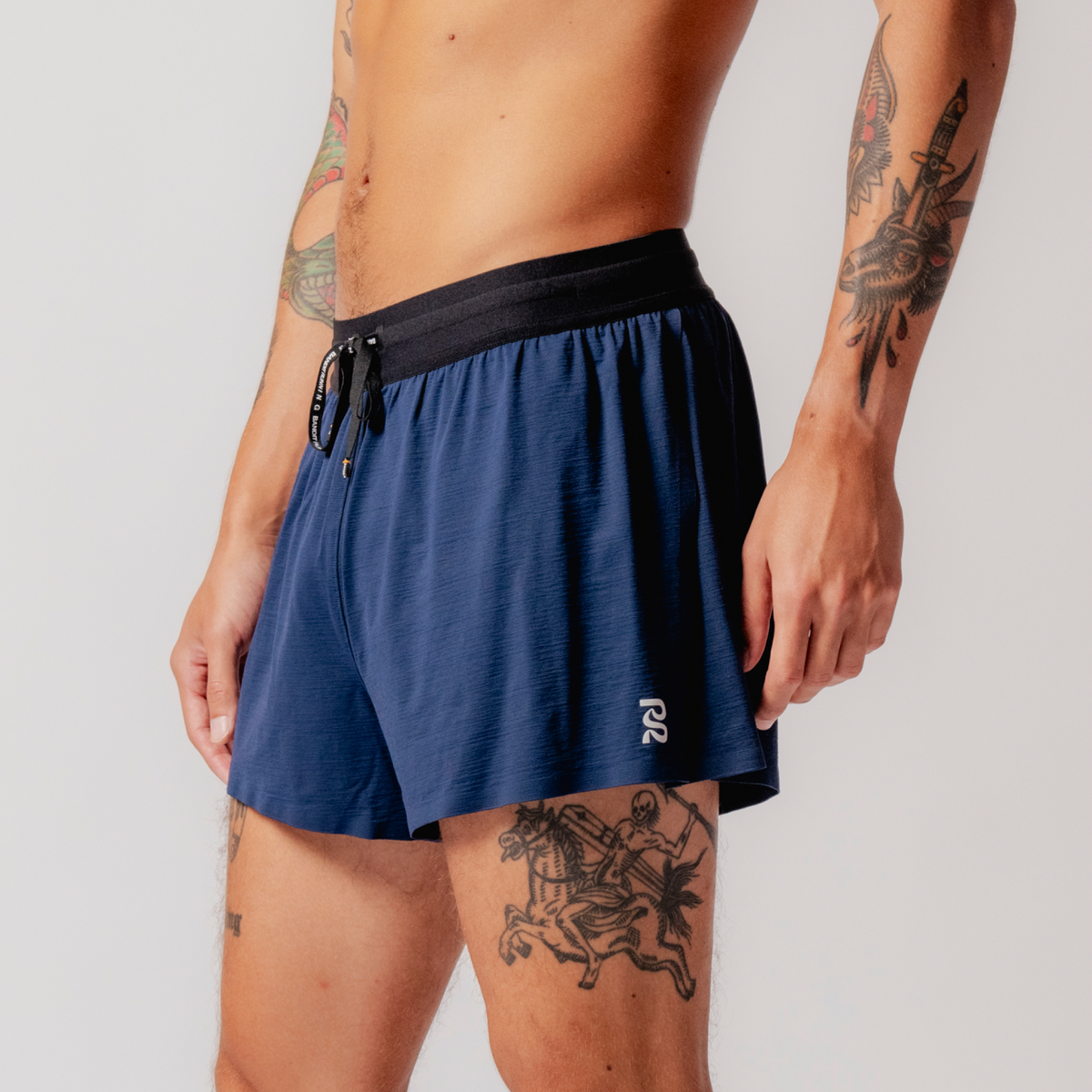 Litewave™ 3" Men's Split Short - NY Navy