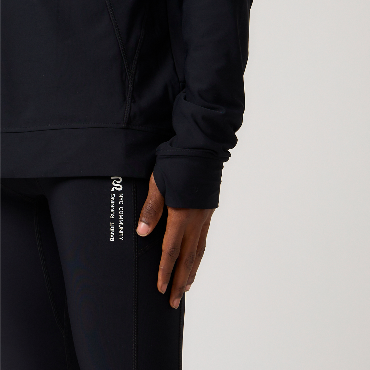 SoftSpeed™️ Cold Weather Quarter Zip - Men's, Black