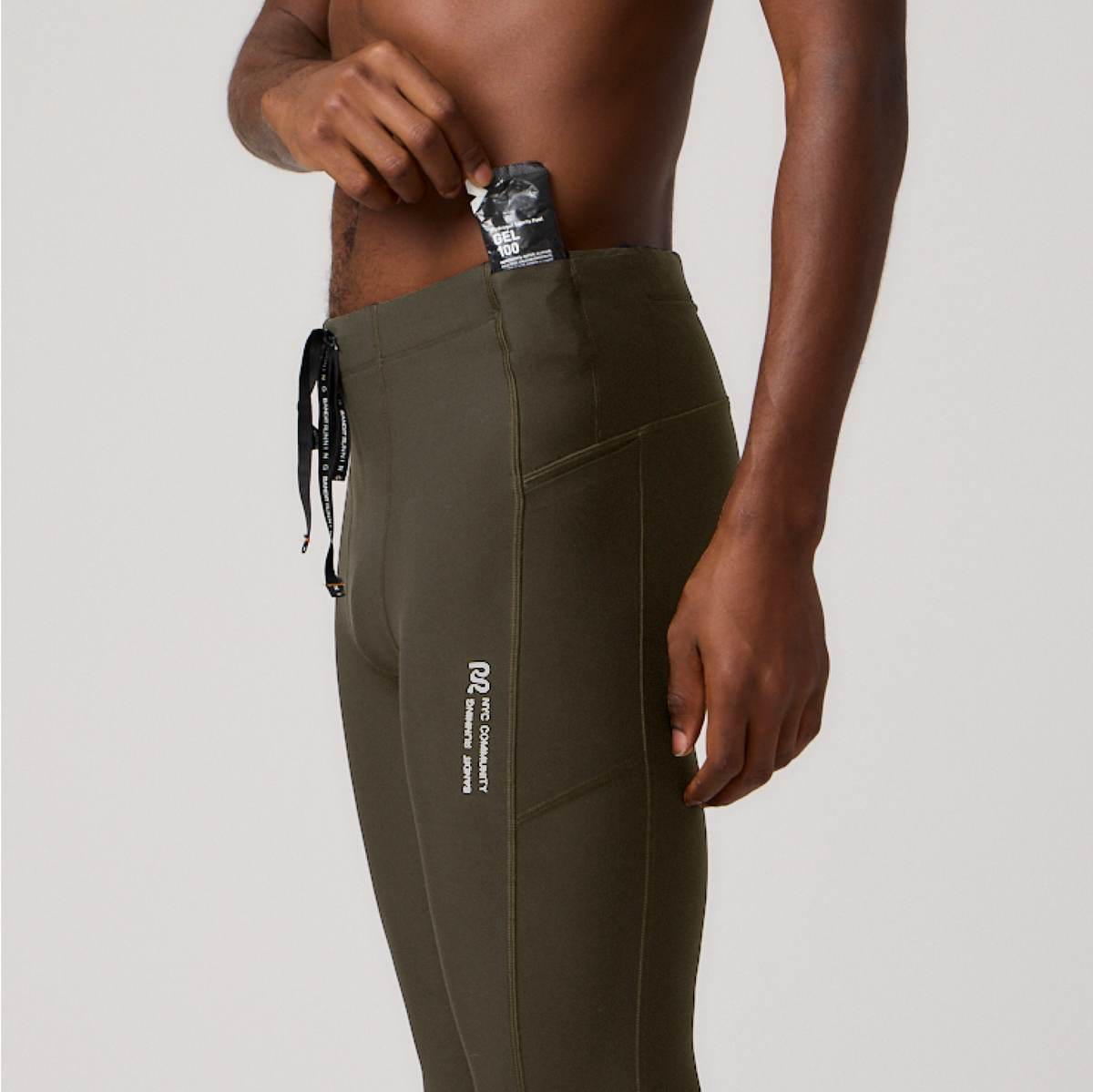 SoftSpeed™️ Cold Weather Run Tight - Men's, Olive