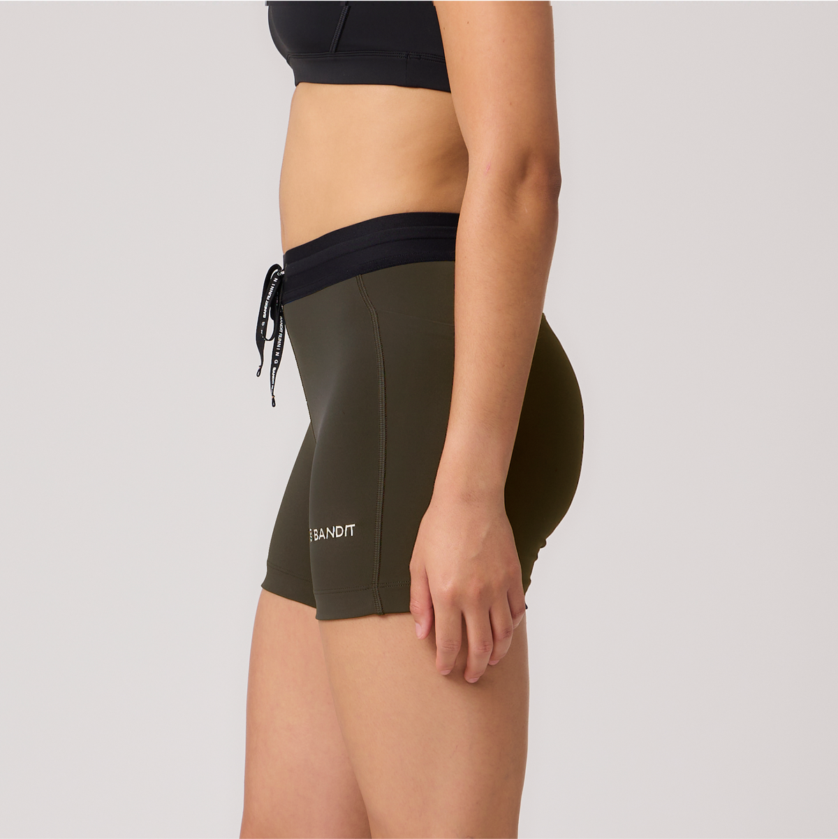 Stamina™ 5" Women's Compression Shorts - Olive