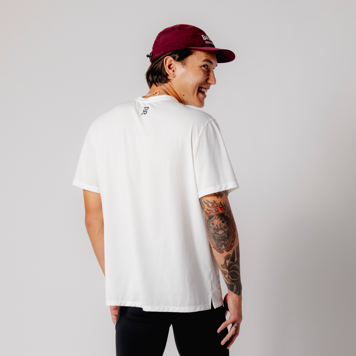 Warped Bandit Run Hat - Deep Cherry