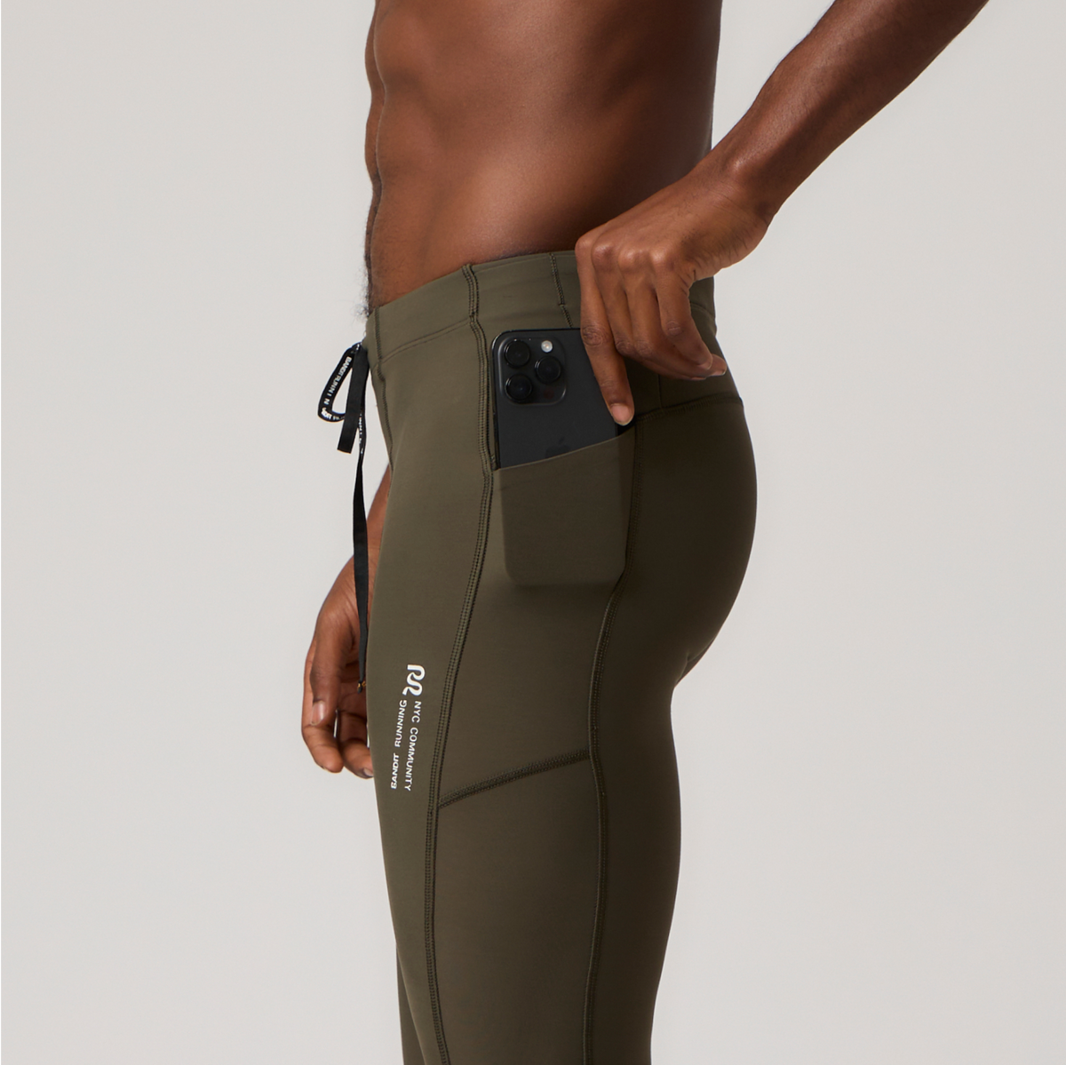 SoftSpeed™️ Cold Weather Run Tight - Men's, Olive