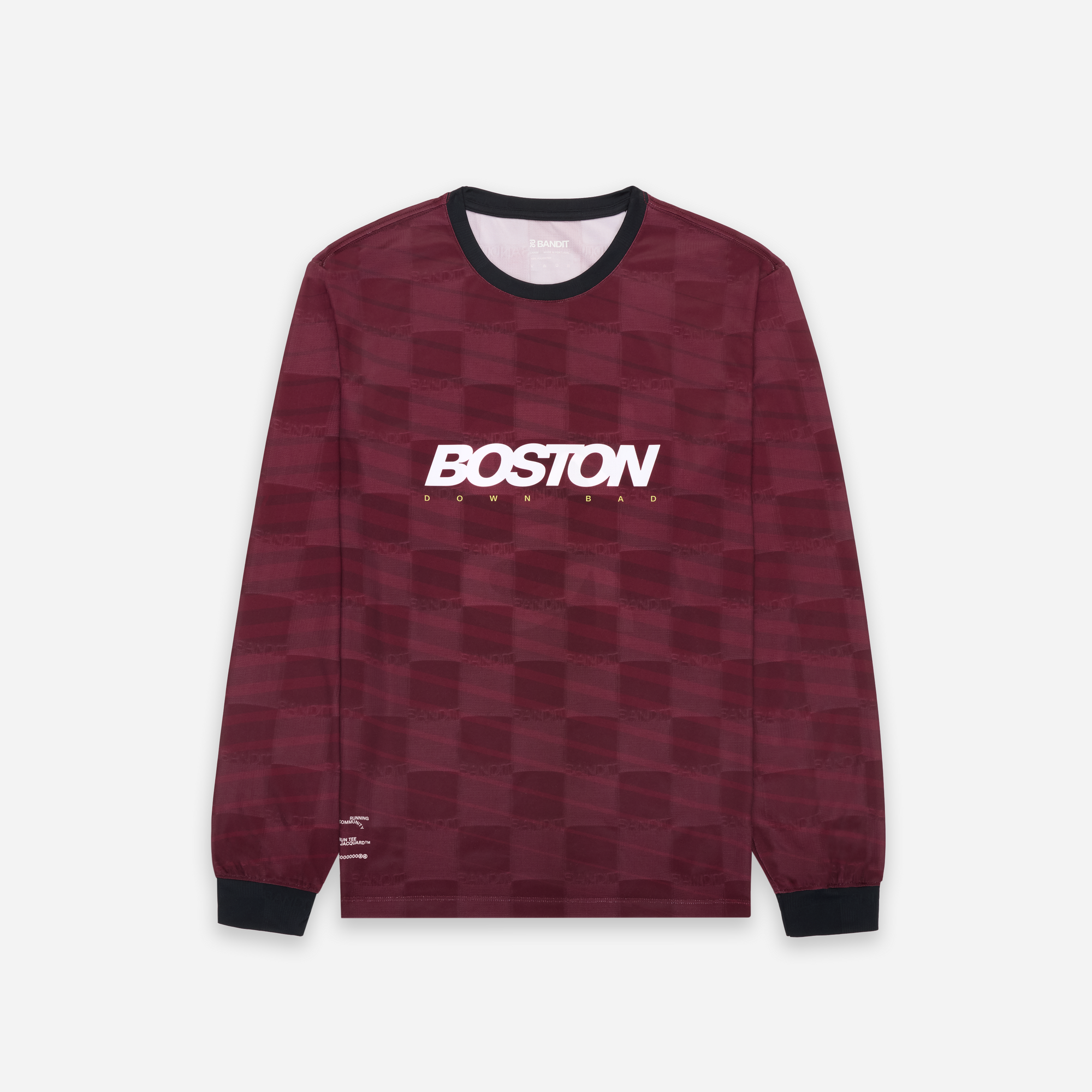 The Down Bad Boston 2025 Jacquard Long Sleeve - Unisex