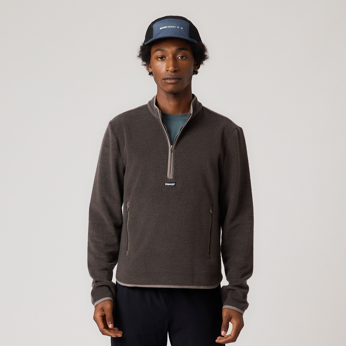 Run Hat "Bandit Running" - Storm Grey with Frost