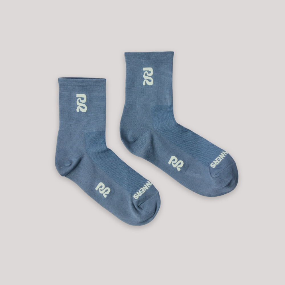 Lite Run™️ Current Quarter Socks - Storm Grey with Frost - 2 Pack