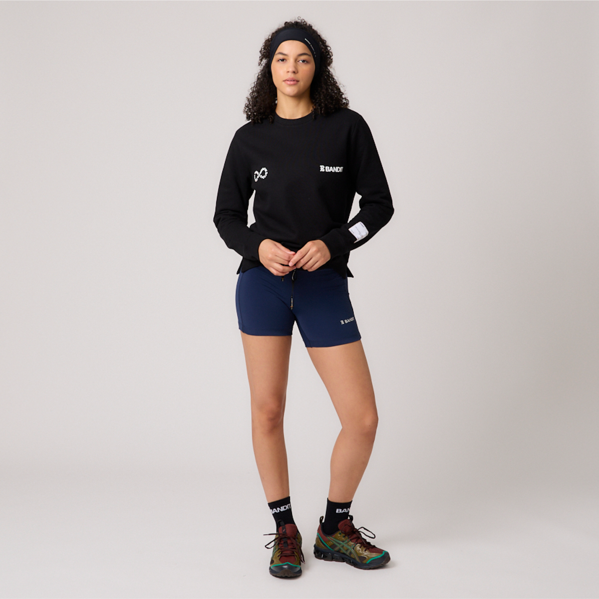 Cotton Fleece Community Crewneck - Unisex, Black