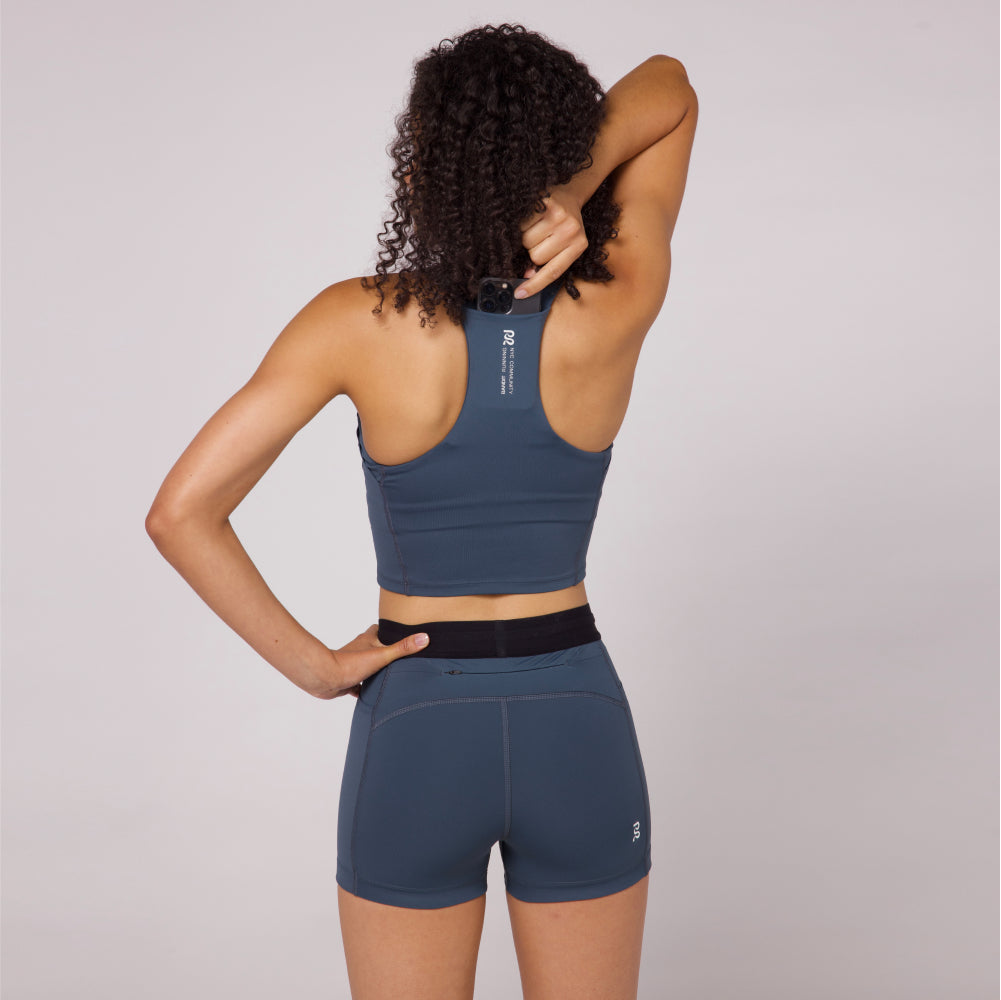 Stamina™ Scoop Neck Race Crop