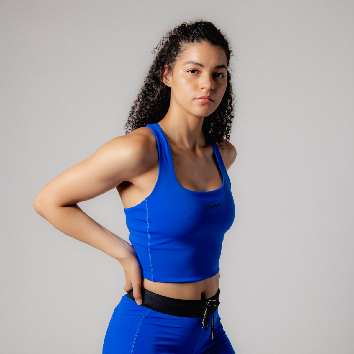 Stamina™ Square Neck Run Crop