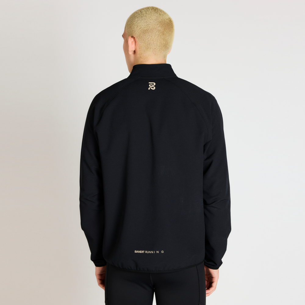 Windproof AuraGrid™ Jacket - Black