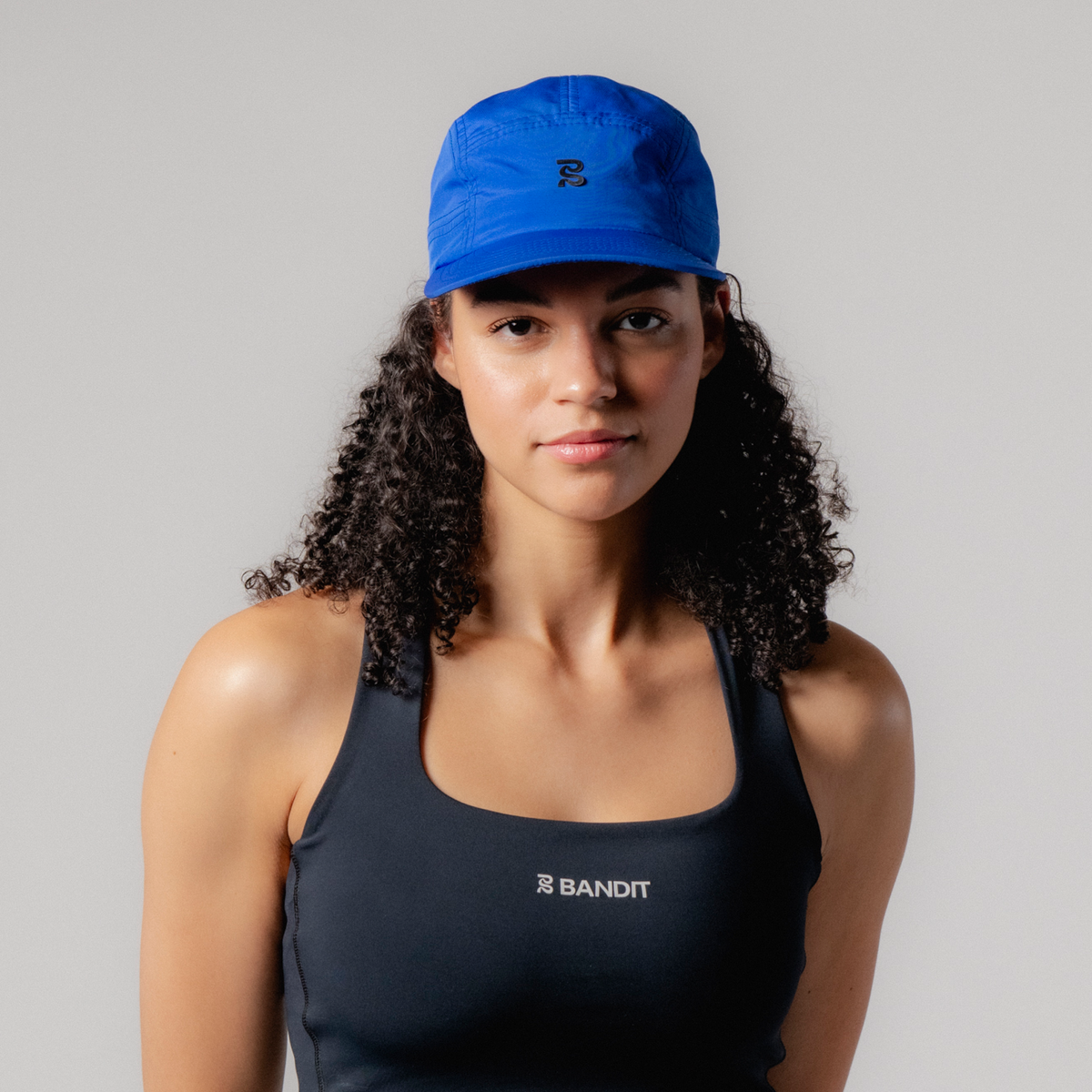 The Current Nylon Run Hat - Stadium Blue