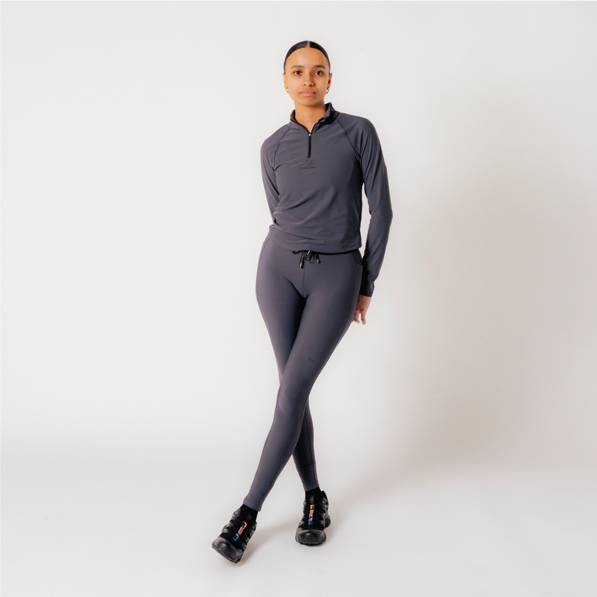 SoftSpeed™️ Cold Weather Run Leggings - Women's, Dark Grey