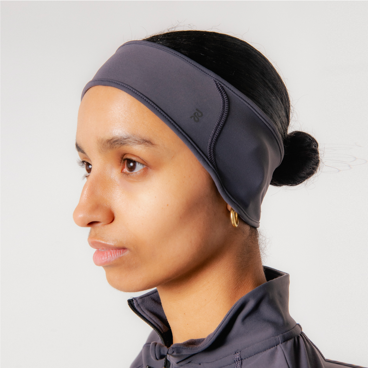 SoftSpeed Headband - Unisex, Dark Grey