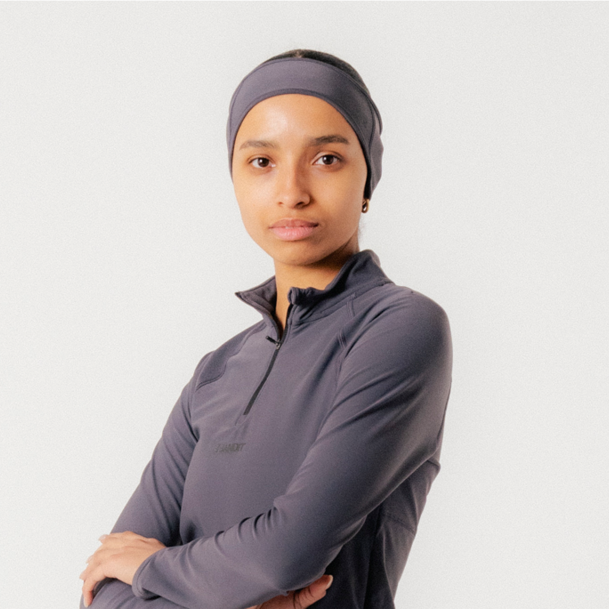 SoftSpeed Headband - Unisex, Dark Grey