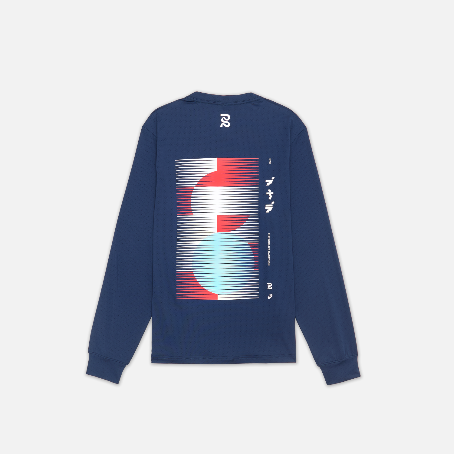 Pinny Mesh "East Meets West" Long Sleeve - Bandit x ASICS, Unisex