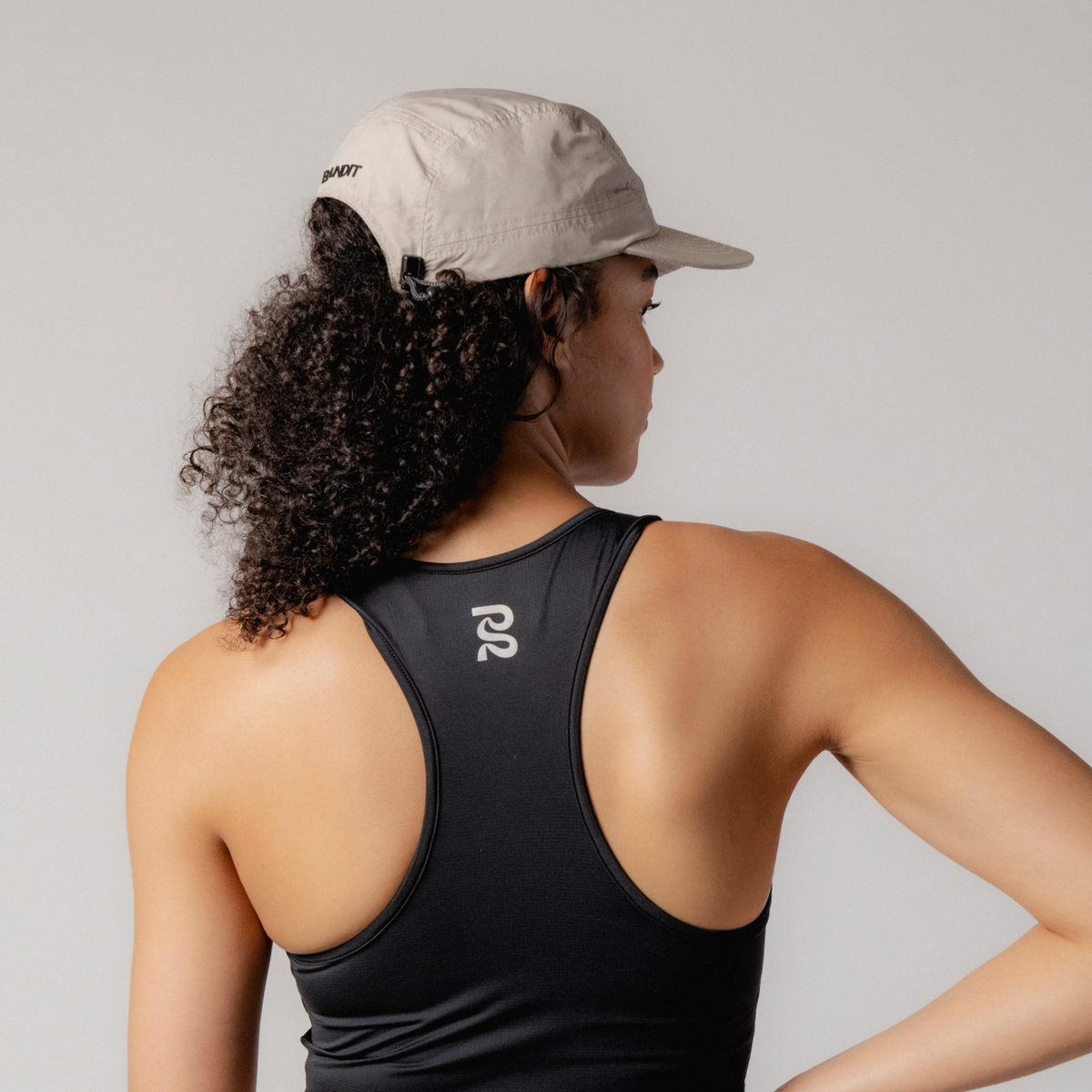 The Current Nylon Run Hat - Oatmeal