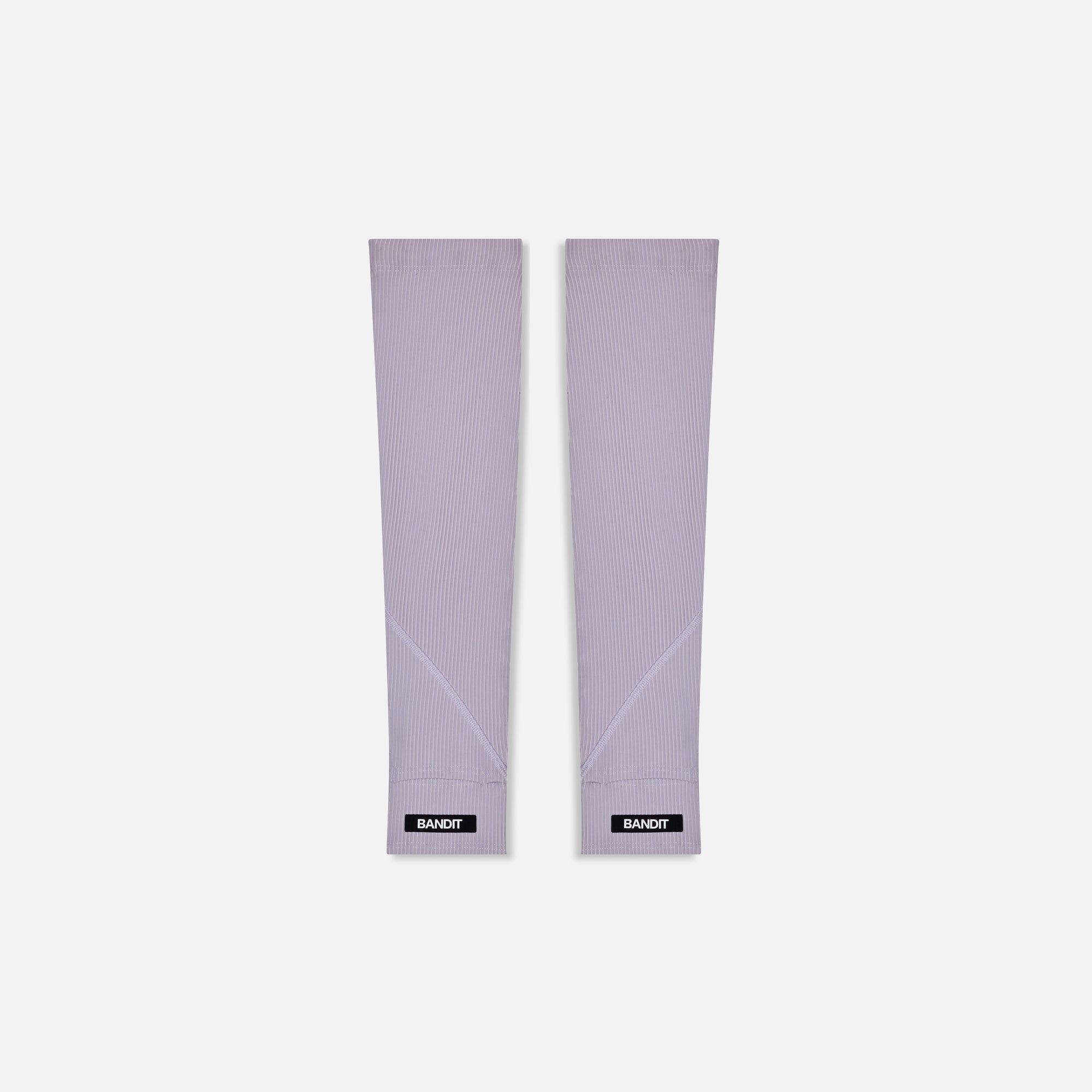 Striped Cadence™ Compression Sleeves - Light Thistle