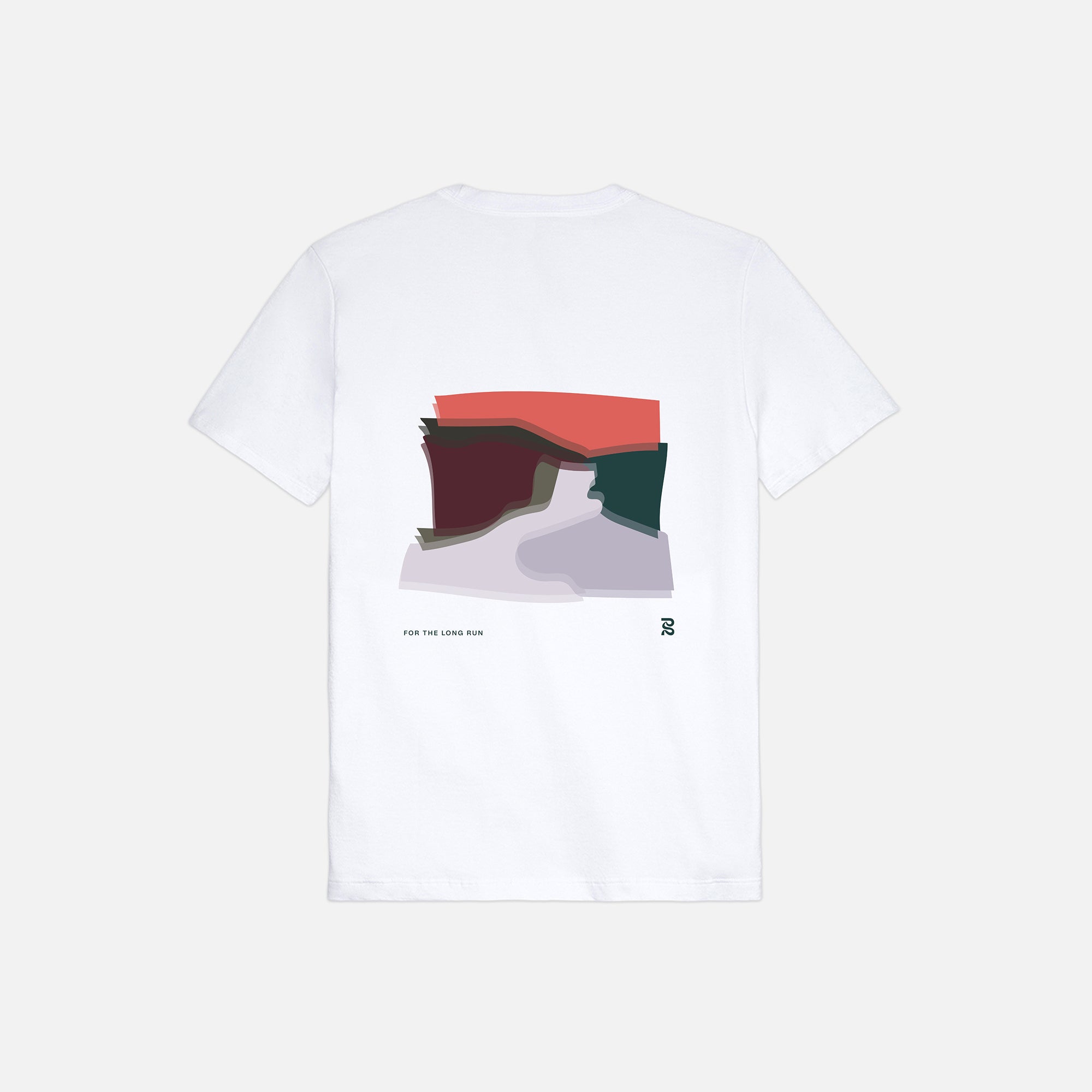 "Landscape" Cotton Tee, Unisex - White