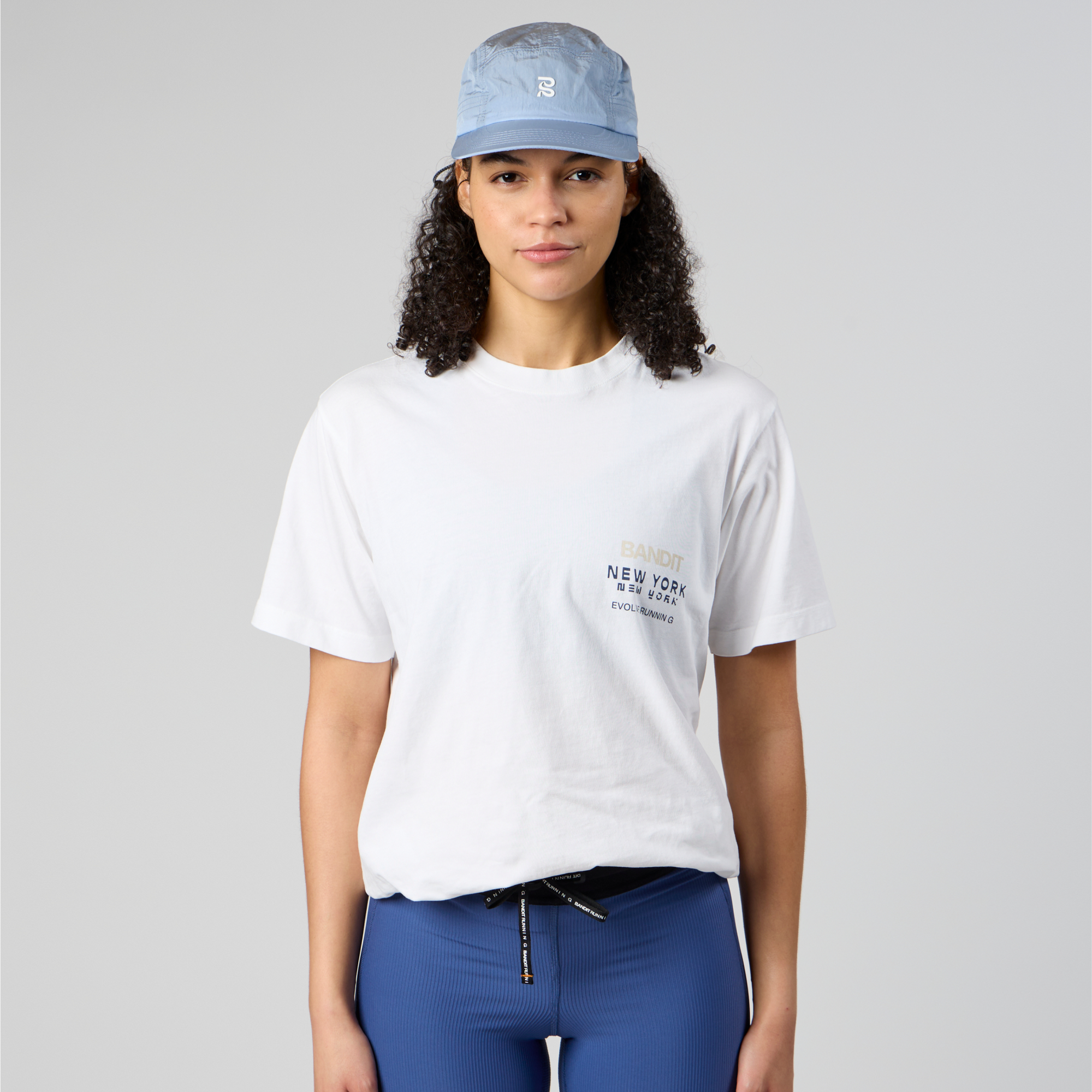 NY, NY Cotton Tee, Unisex - White