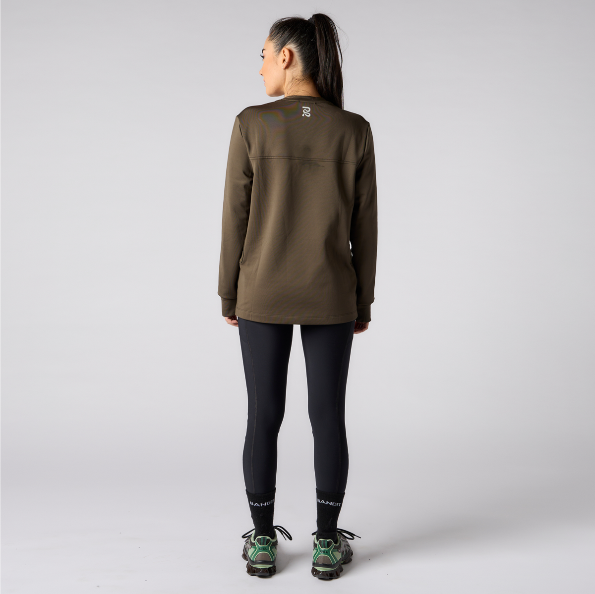 SoftSpeed™ Max Stash Pocket Crew - Unisex, Olive