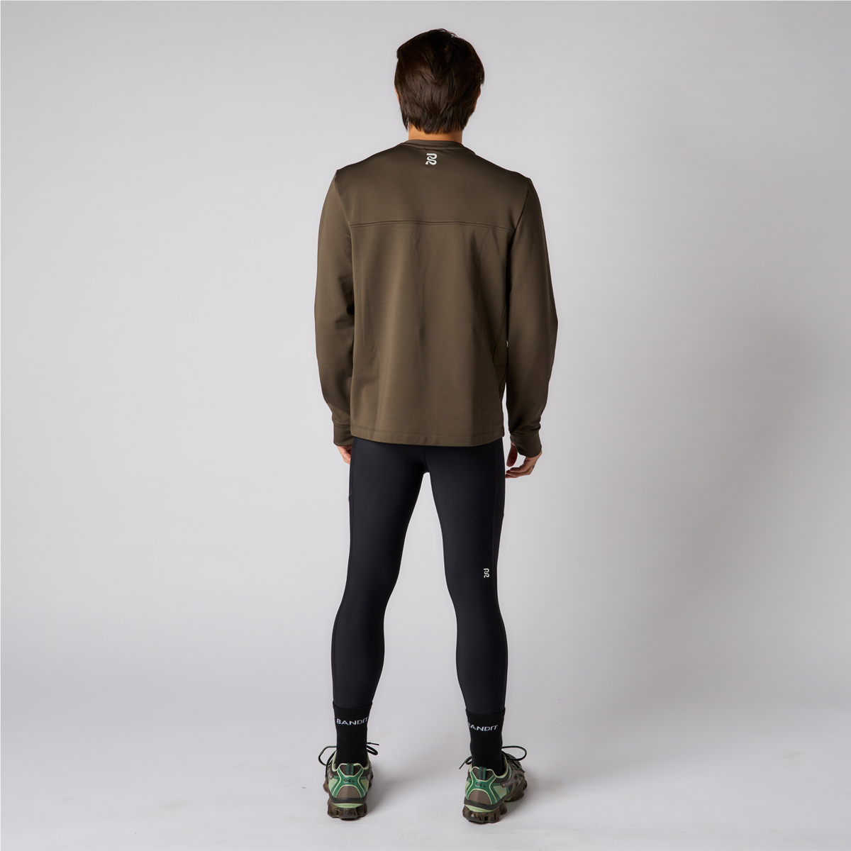 SoftSpeed™ Max Stash Pocket Crew - Unisex, Olive