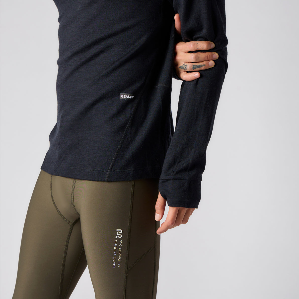 WoolCraft™ Base Layer - Men's, Black
