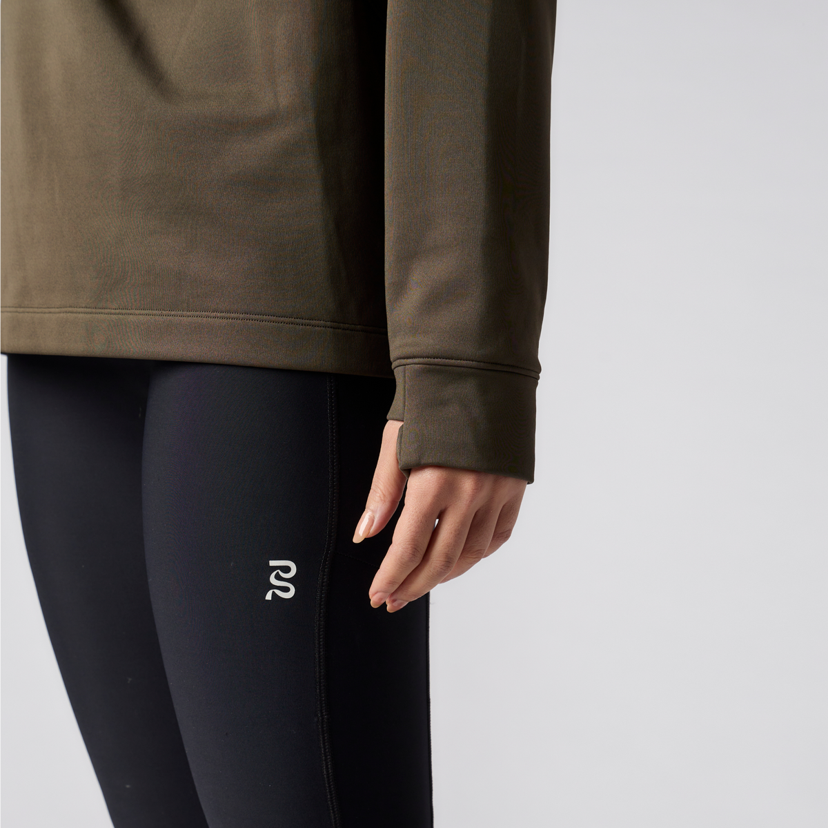 SoftSpeed™ Max Stash Pocket Crew - Unisex, Olive