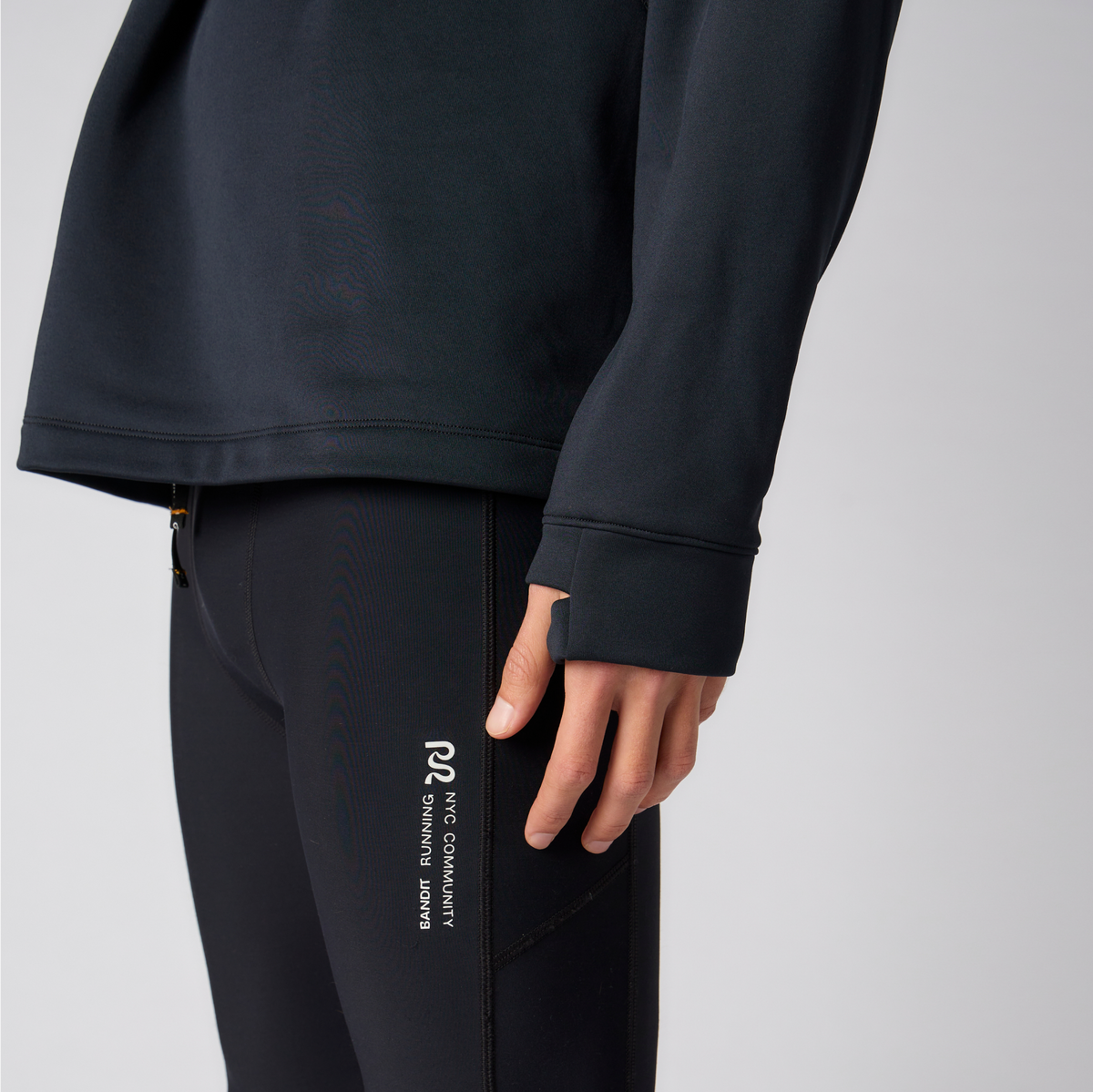 SoftSpeed™ Max Stash Pocket Crew - Unisex, Black