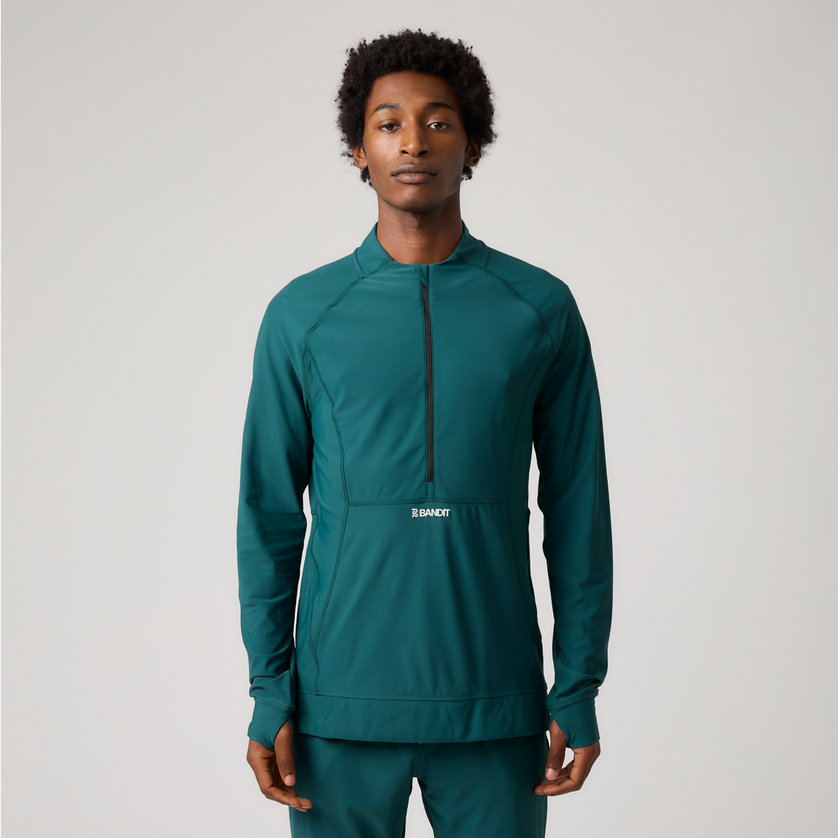 SoftSpeed™️ Cold Weather Quarter Zip - Men's, Pine