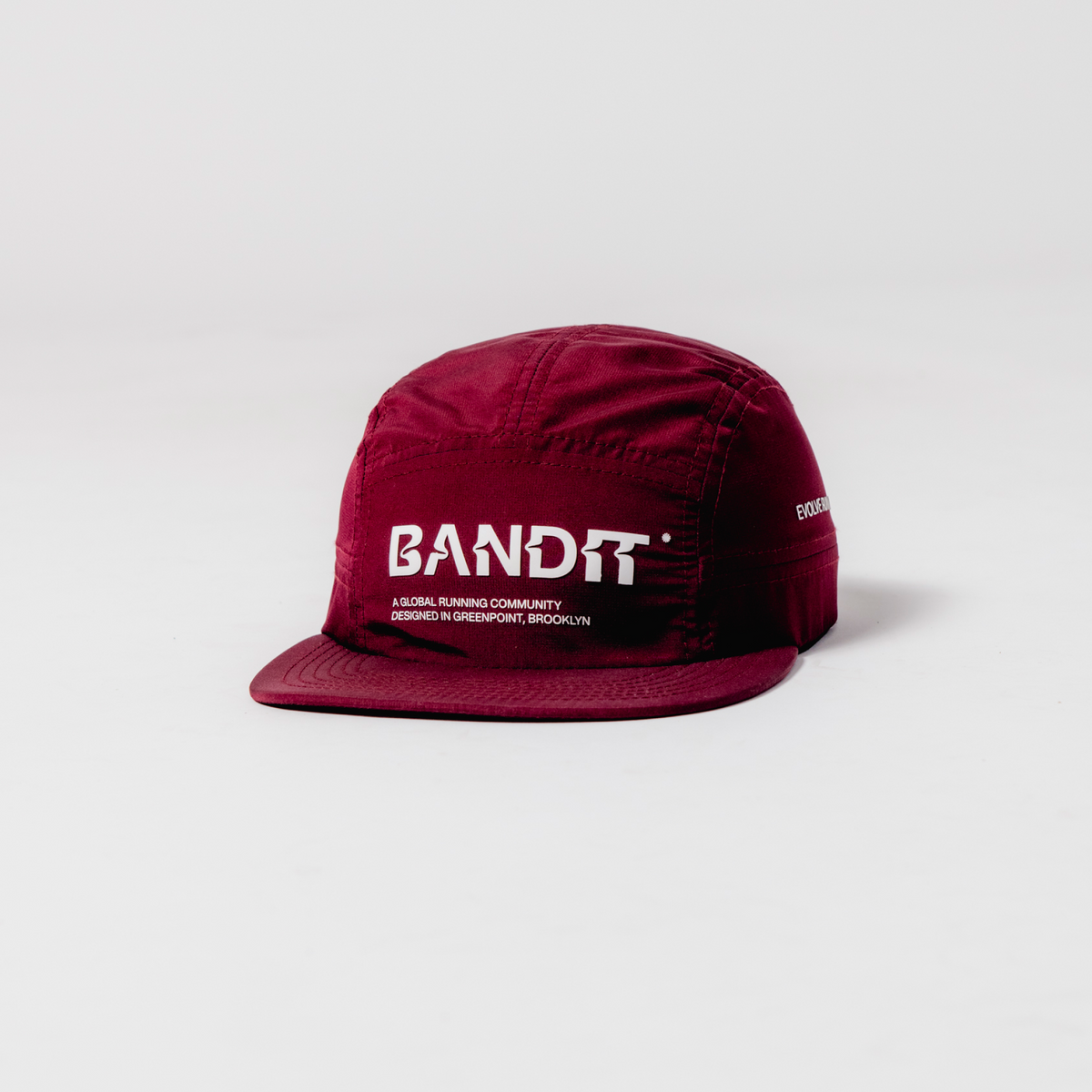 Warped Bandit Run Hat - Deep Cherry