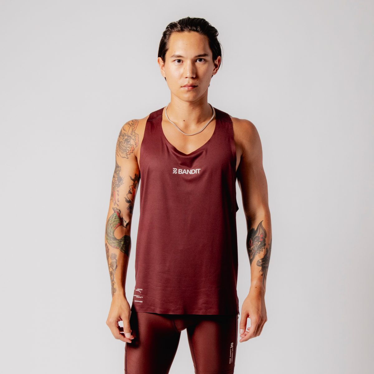 Airware™ Performance Singlet - Deep Cherry