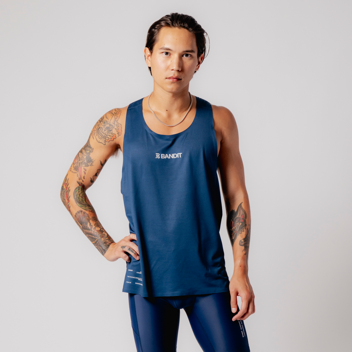 Airware™ Performance Singlet - NY Navy